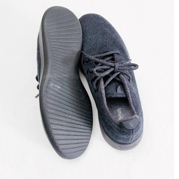 Allbirds Dark Gray Wool Sneakers Style 0521 NV1 Men's SZ11 - Picture 4 of 8